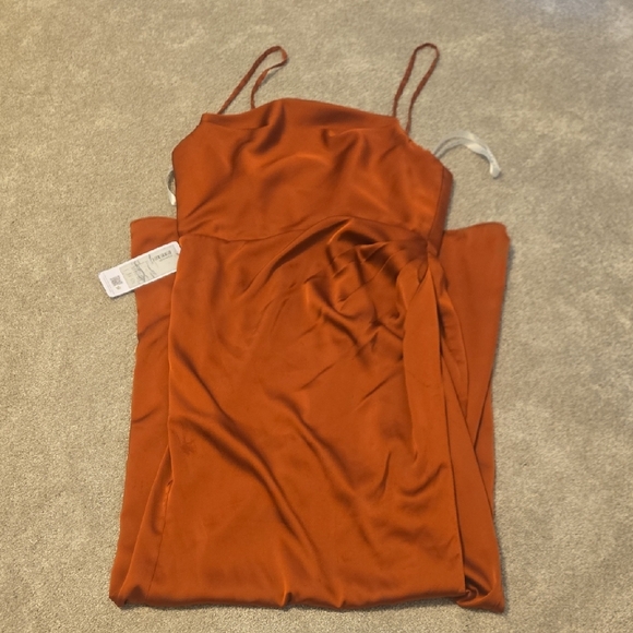 Azazie Terracotta Formal Dress - Picture 1 of 11